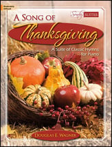 Song of Thanksgiving piano sheet music cover